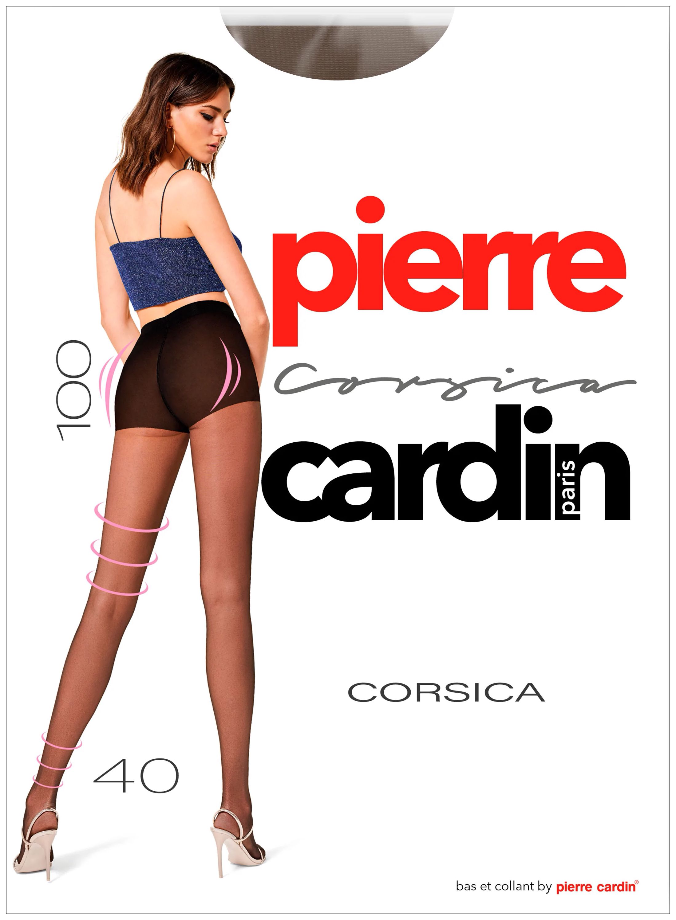 Колготки АЛЛЮР&ПЬЕР КАРДЕН Корсика 40ден бронзо 5