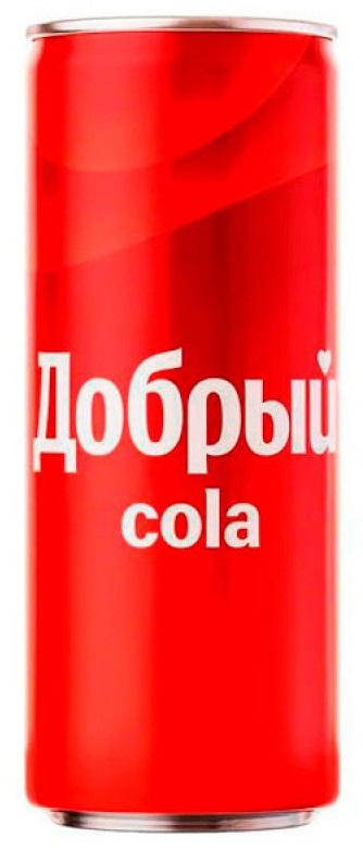Газ.напиток ДОБРЫЙ Кола ж/б 0.33л