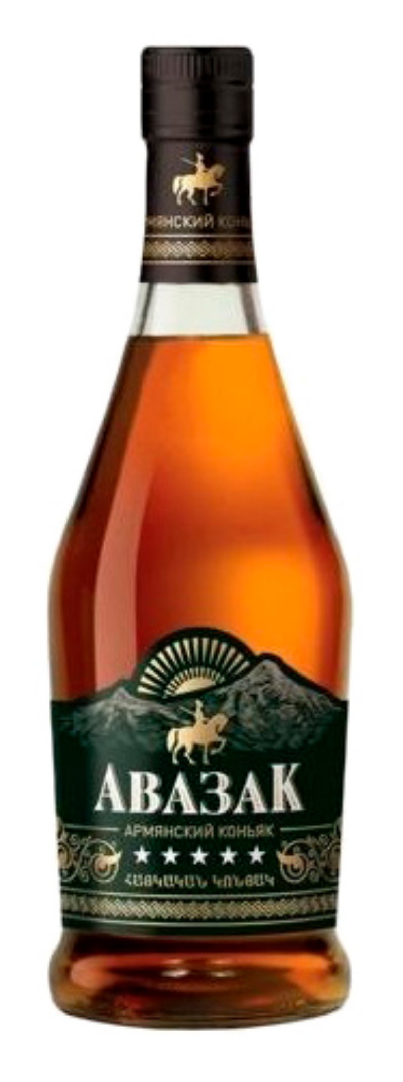 Коньяк АВАЗАК 5 лет 40% ст/б 0.5л