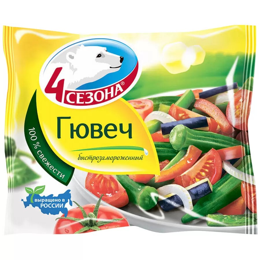 Смесь овощная 4 СЕЗОНА Гювеч с/м 400г