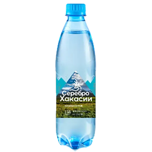 Питьевая вода СЕРЕБРО ХАКАСИИ негазированная 0.5л