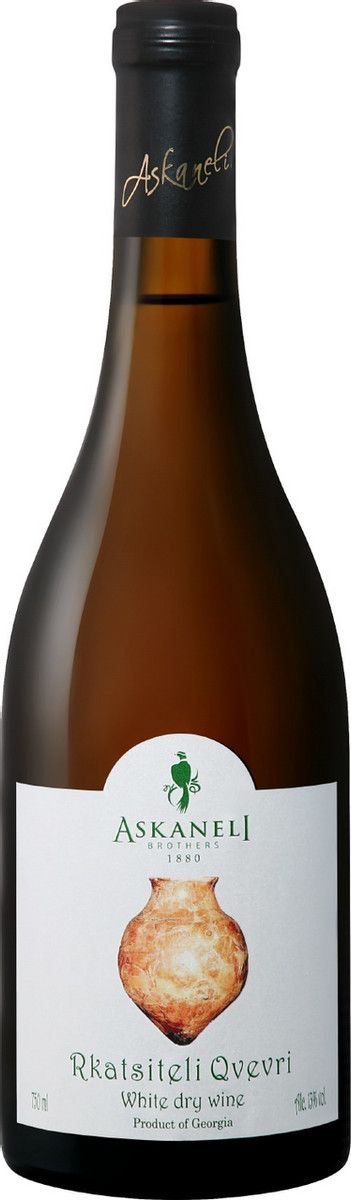 Вино АСКАНЕЛИ Ркацители белое сух 13% ст/б 0.75л