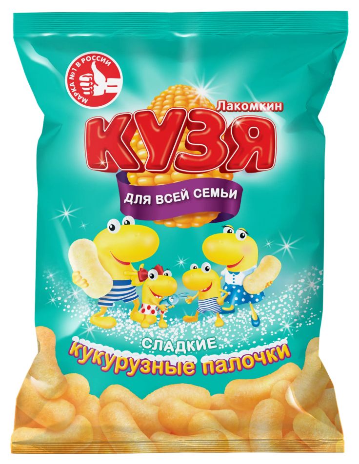 Палочки кукурузные КУЗЯ ЛАКОМКИН 190г