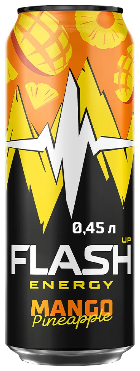 Энергетический напиток БАЛТИКА Флэш ап манго ананас ж/б 0.45л