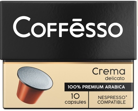 Кофе КОФФЕССО Крема Делакато капсулы 10*5г