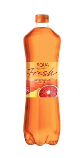 Питьевая вода АКВА МИНЕРАЛЕ Цитрусовый микс газированная 0.5л
