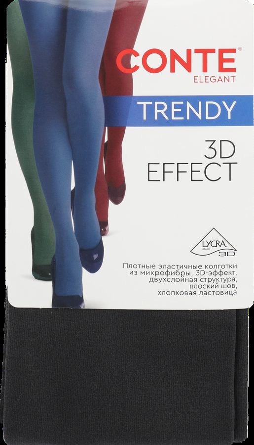 Колготки КОНТЕ Тренди 150ден антрацит 4