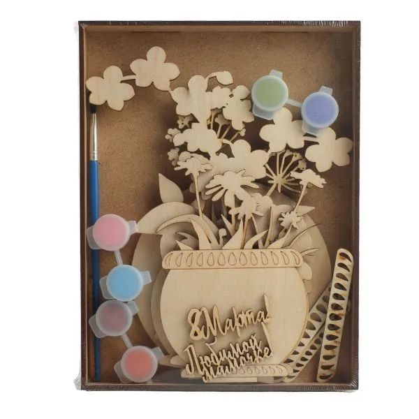 Набор для творчества АПИЛКА Цветы №1 арт.НДТ33