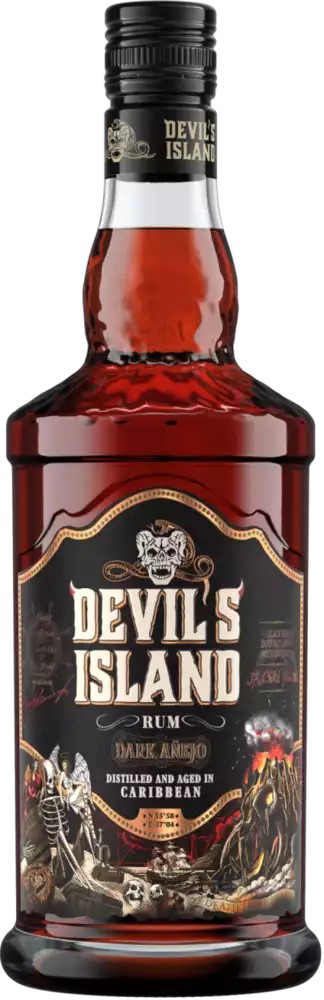 Ром ДЕВИЛС АЙЛЕНД Дарк Аньехо 37.5% ст/б 0.7л