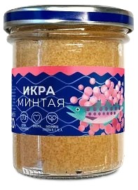 Икра минтая ПУТИНА соленая пробойная ст/б 130г