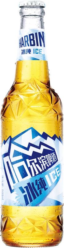 Пиво ХАРБИН Ледяное светлое пастер 3.6% ж/б 0.5л