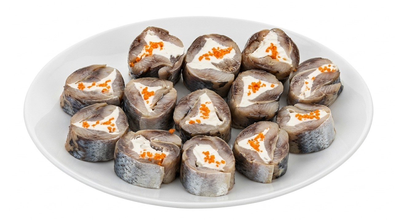 Закуска НИМФА роллы из сельди