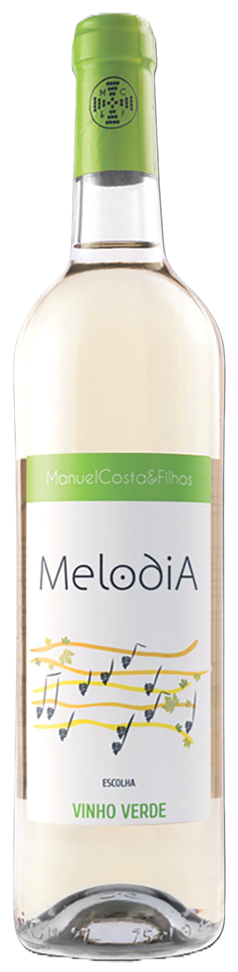 Вино МЕЛОДИЯ белое п/сух 11.5% ст/б 0.75л