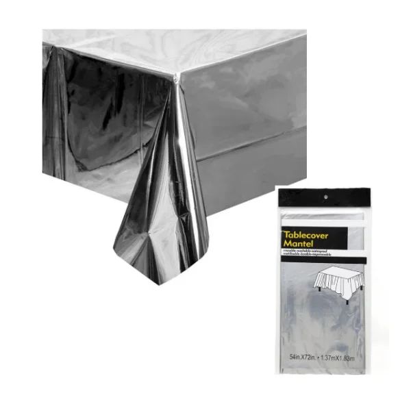 Скатерть одноразовая 137*183см ПВХ арт.591V-6-001