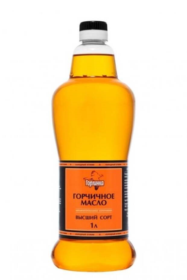 Масло горчичное ГОРЛИНКА нерафинированное пэт 1л
