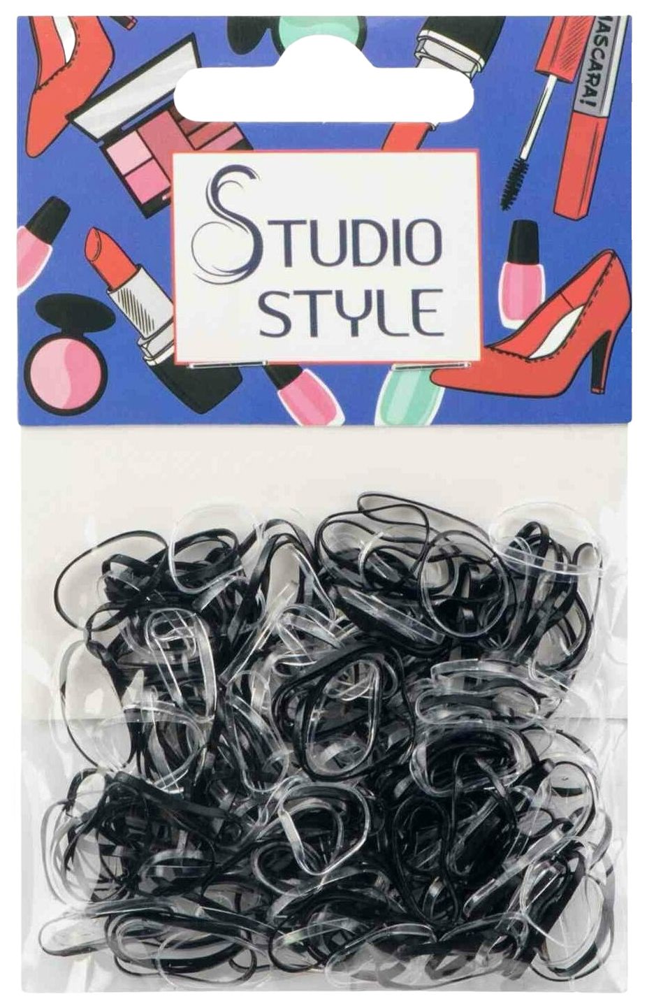 Резинки для волос КАДРИЛЬ силиконовые мини 100шт арт.45895-4403