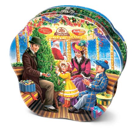 Новогодний подарок РОТ-ФРОНТ Праздничный ж/б 1000г