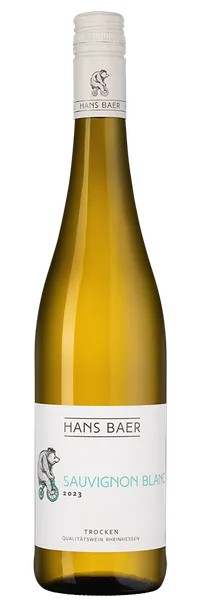 Вино ХАНС БАЕР Совиньон Блан белое п/сух 11.5% ст/б 0.75л