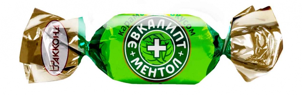 Конфеты АККОНД Эвкалипт с ментолом весовые