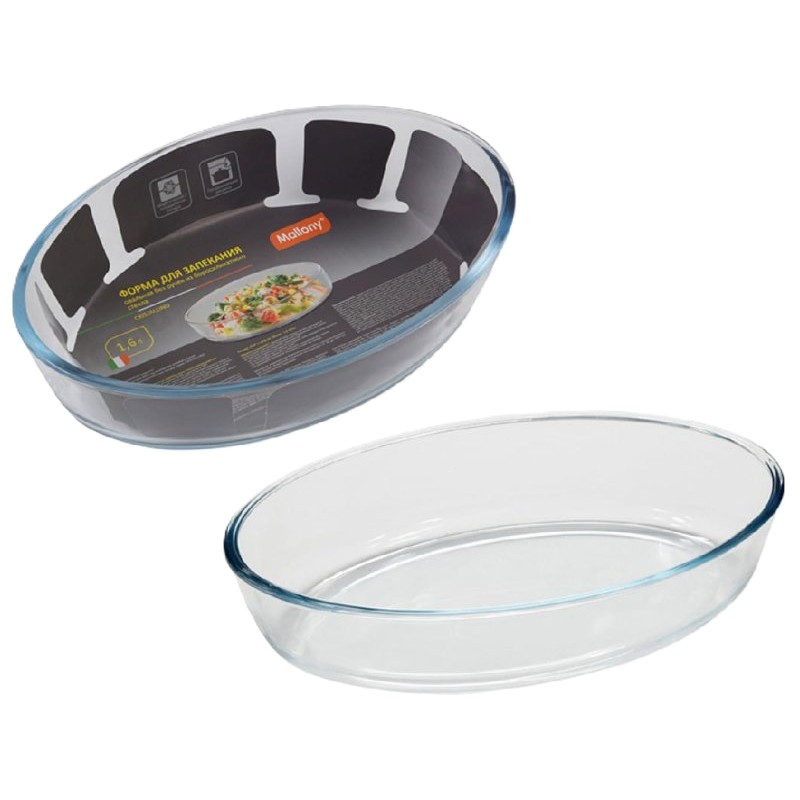 Форма для запекания МАЛЛОНИ круглая стекло арт.005563