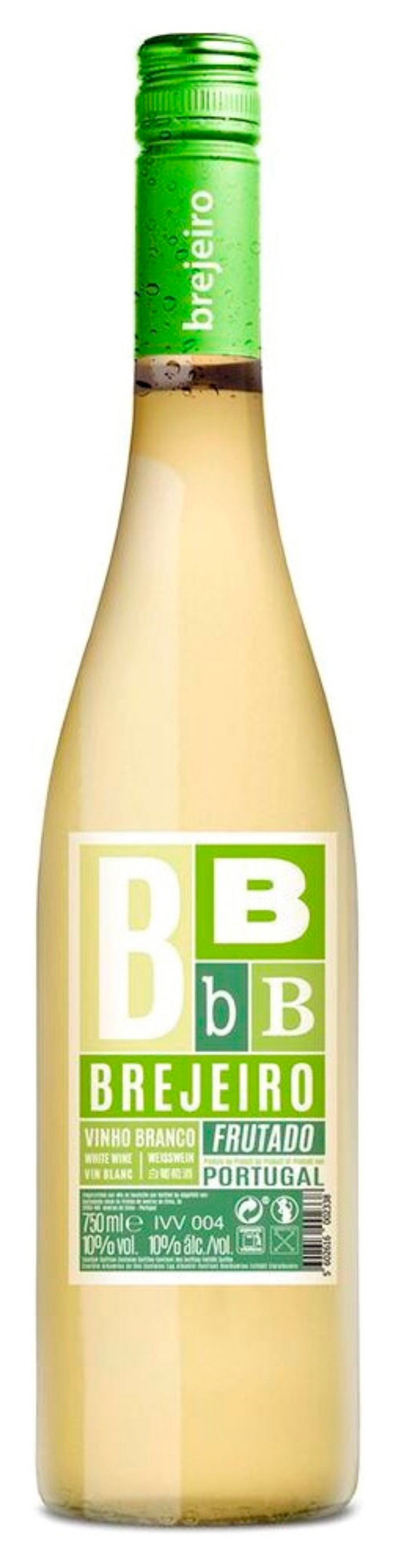 Вино БРЭХЭЙРО белое п/сух 14% ст/б 0.75л