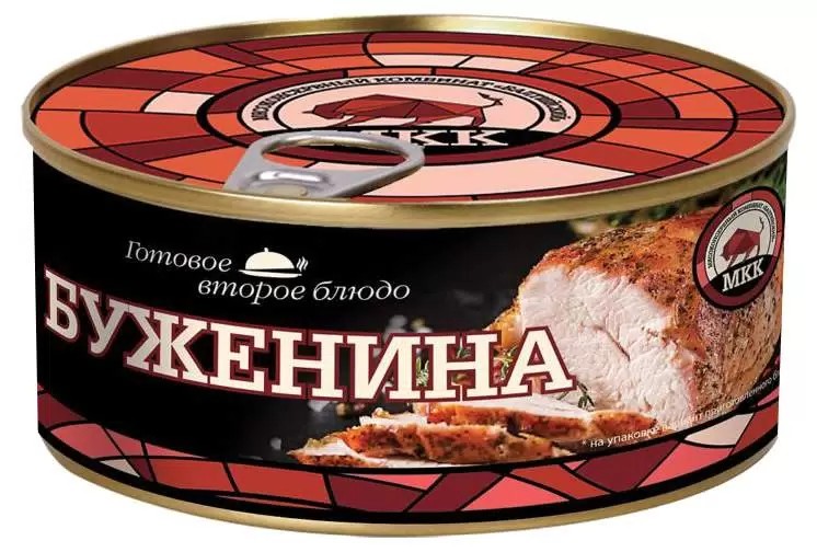 Буженина МКК БАЛТИЙСКИЙ пряная ж/б ключ 325г