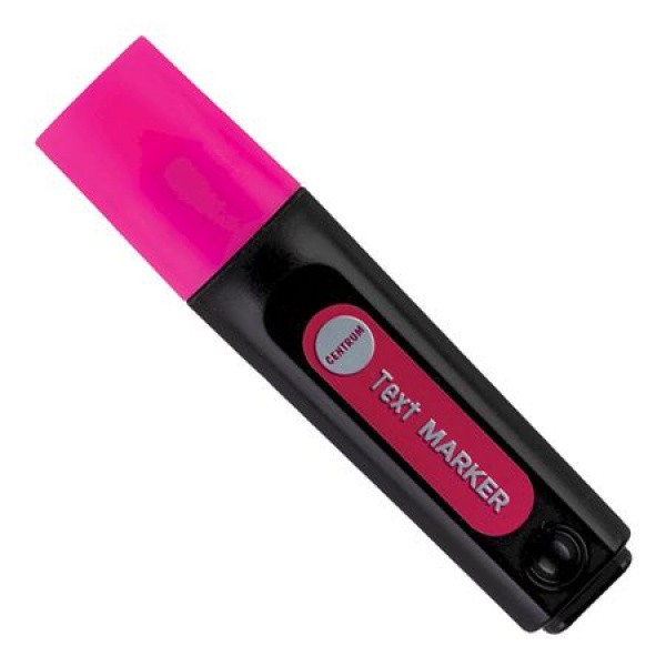 Маркер текстовый ЦЕНТРУМ розовый скошенный арт.80212