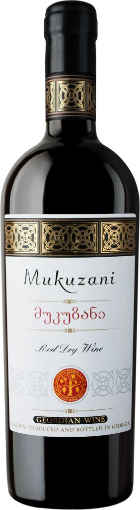 Вино ДЖОРДЖИАН ВАЙН Мукузани красное сух 11-13% ст/б 0.75л