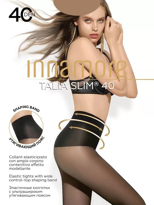 Колготки ИННАМОРЕ Талия слим 40ден дайно 4