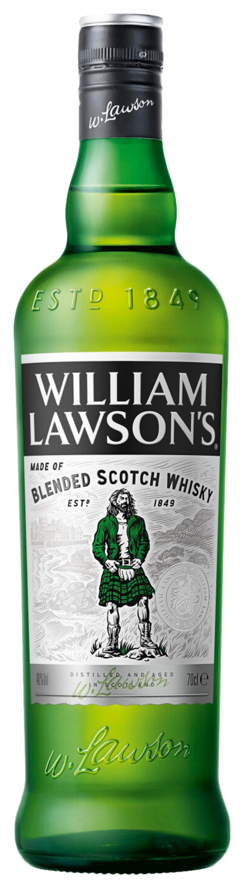 Виски ВИЛЬЯМ ЛОУСОНС 40% ст/б 0.7л