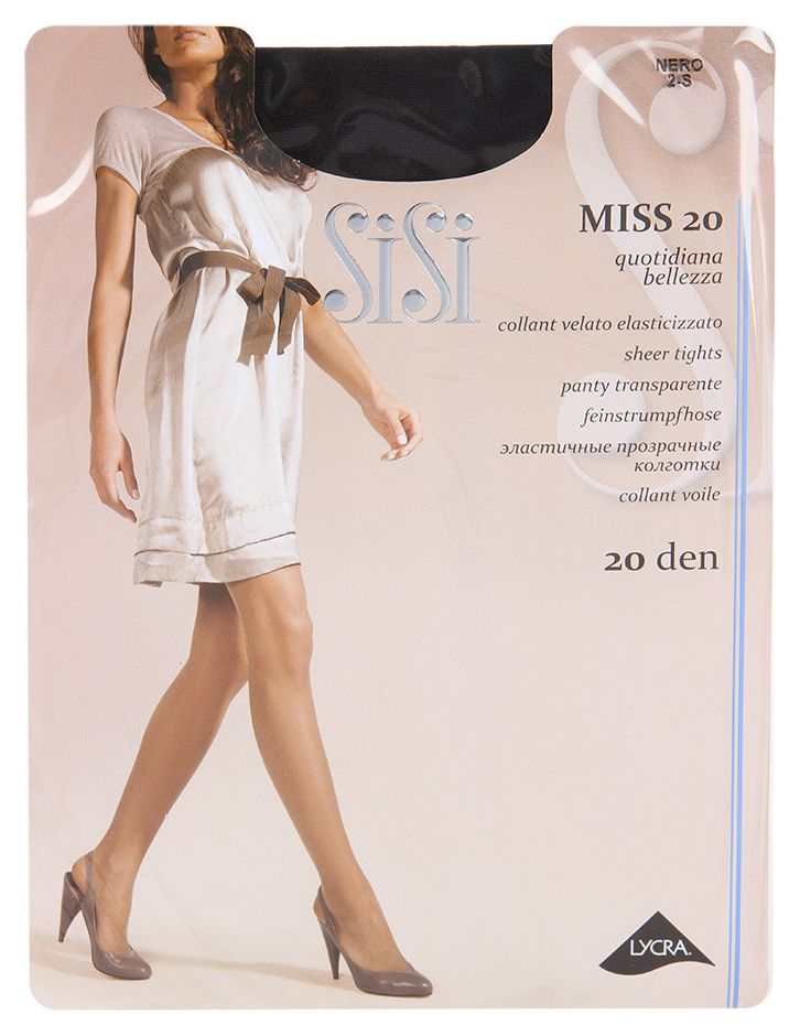 Колготки СИСИ Мисс 20ден неро 3