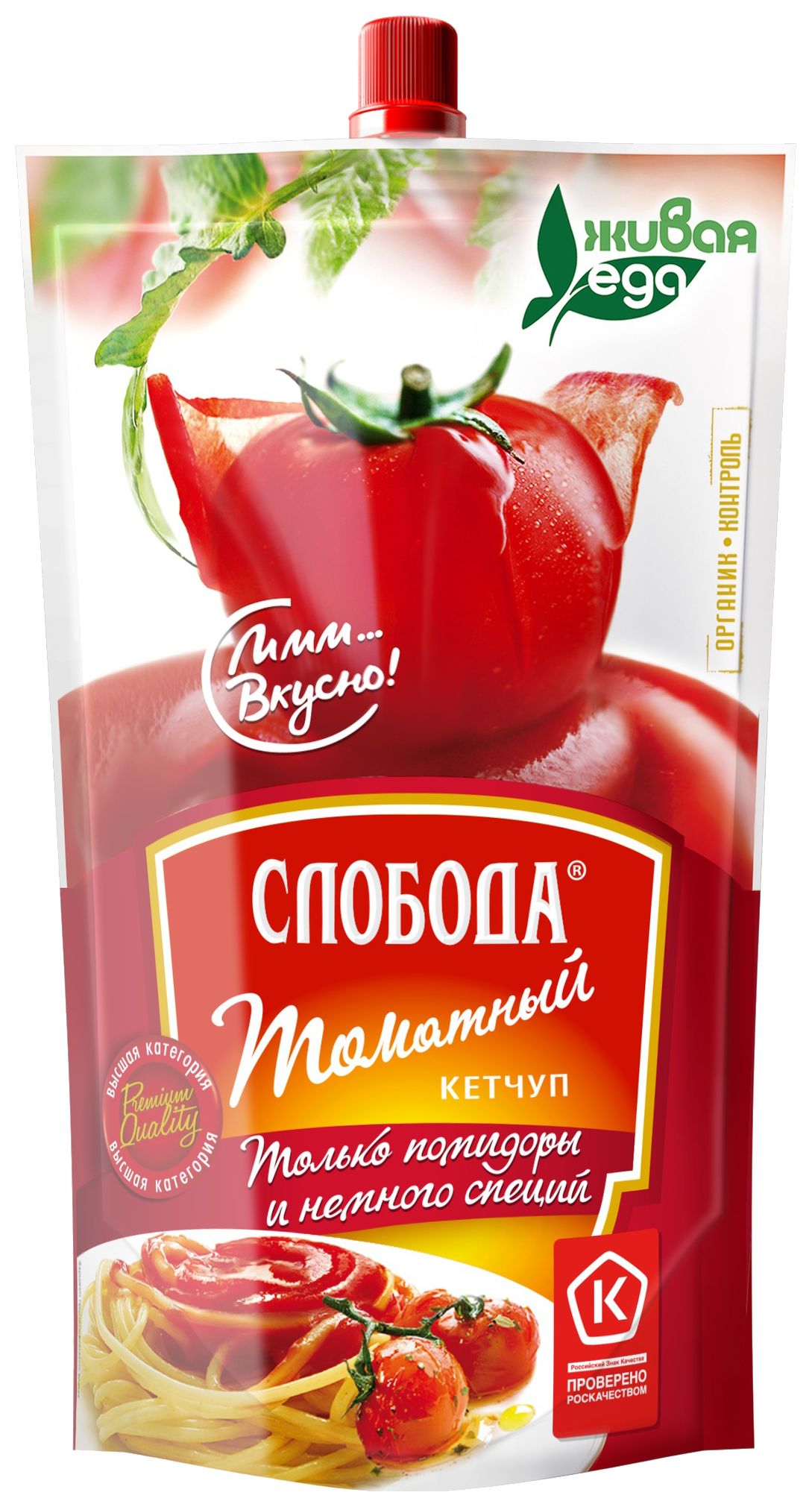 Кетчуп СЛОБОДА Томатный д/пак 320г