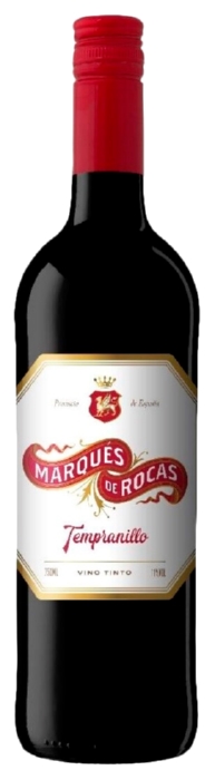 Вино МАРКЕС де РОКАС красное сух 11% ст/б 0.75л