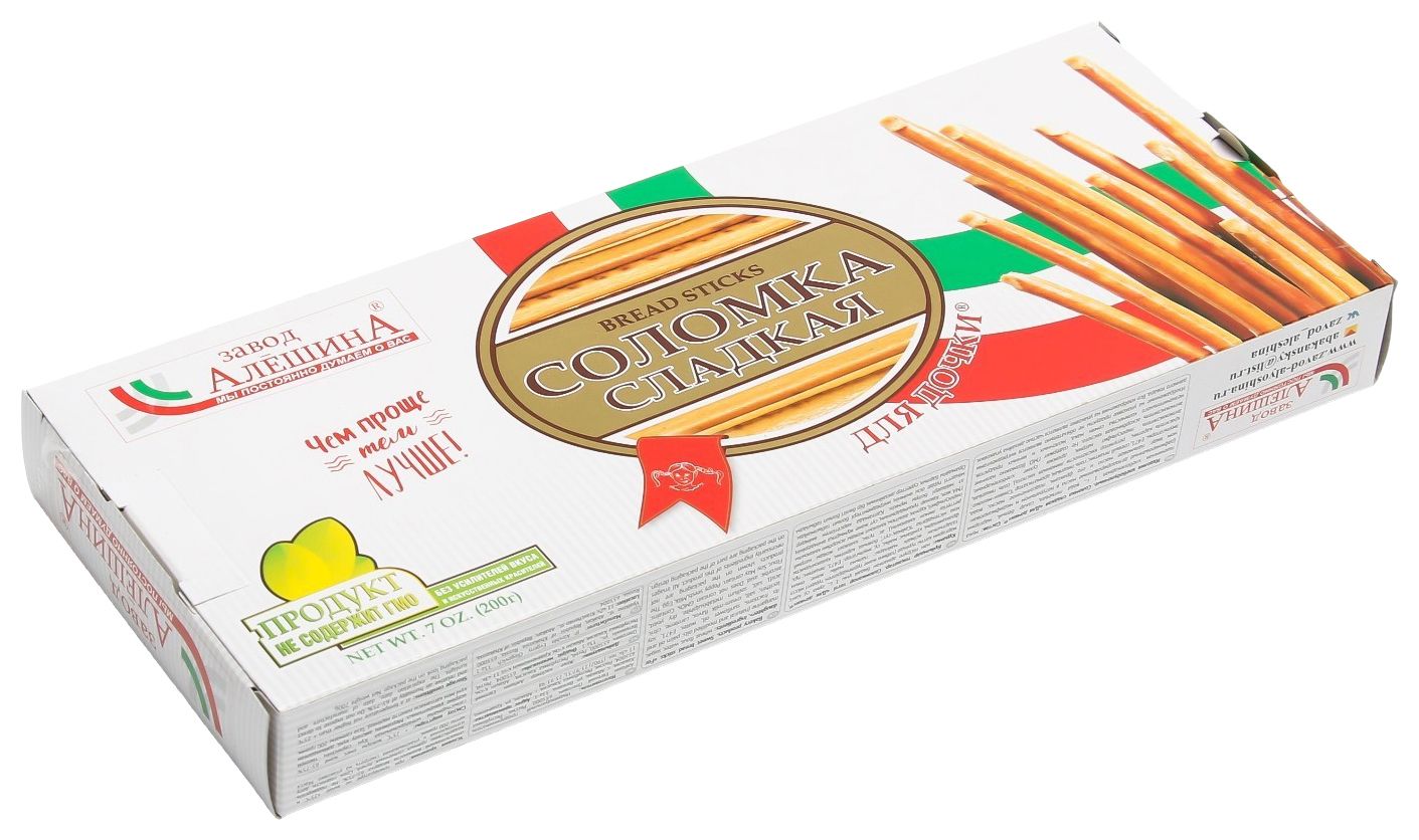 Соломка АЛЕШИНА для дочки сладкая 200г