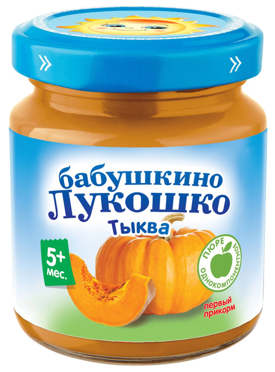 Пюре БАБУШКИНО ЛУКОШКО тыква ст/б 100г