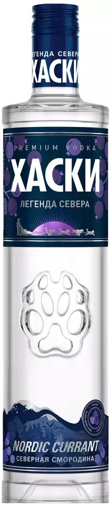 Водка ХАСКИ Северная смородина 38% ст/б 0.5л