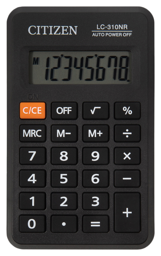 Калькулятор СИТИЗЕН LC-310NR 8-разрядов