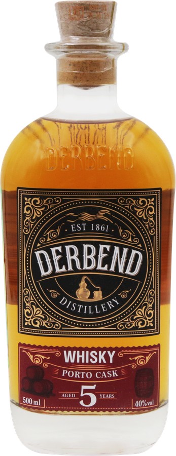 Виски ДЕРБЕНД Дистиллери Порто Каск зерновой 40% ст/б 0.5л