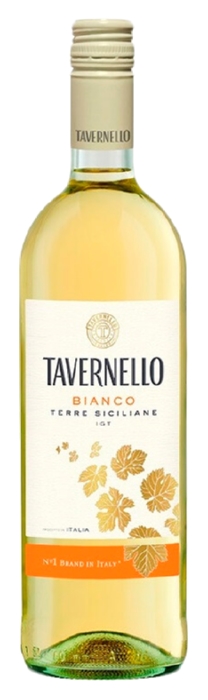 Вино ТАВЕРНЕЛЛО Бьянко Терре Сицилиане белое сух 12% ст/б 0.75л