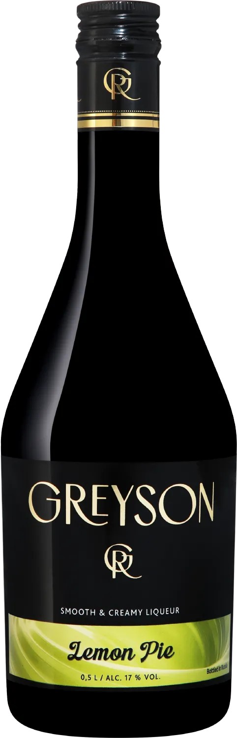 Ликер ГРЭЙСОН Лимонный пирог 17% ст/б 0.5л