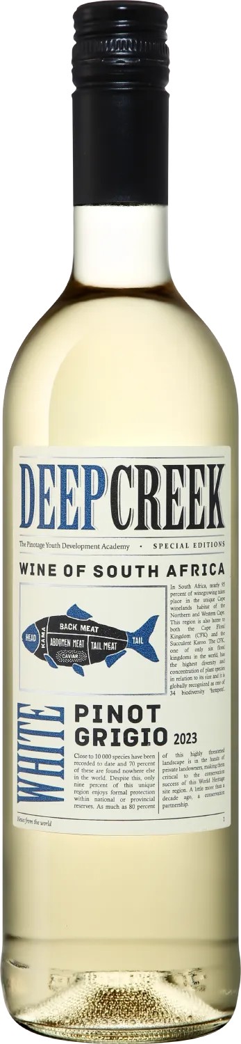 Вино ДИП КРИК Пино Гриджио белое сух 12% ст/б 0.75л