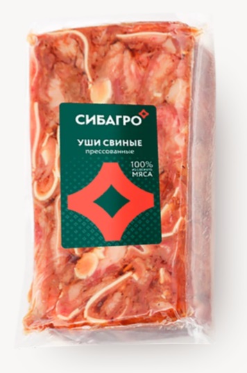 Уши свиные СИБАГРО с пряными специями в/у 300г