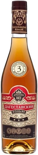 Коньяк ДАГЕСТАНСКИЙ 3 года 40% ст/б 0.25л