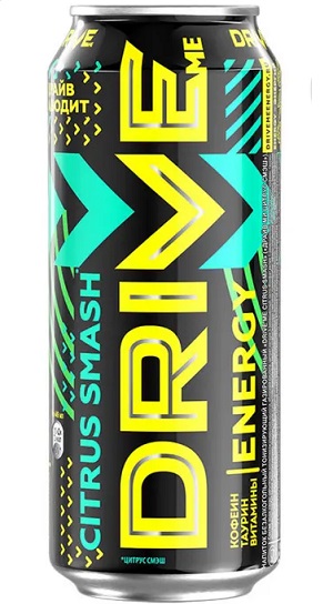 Энергетический напиток ДРАЙВ МИ Цитрус смэш ж/б 0.449л