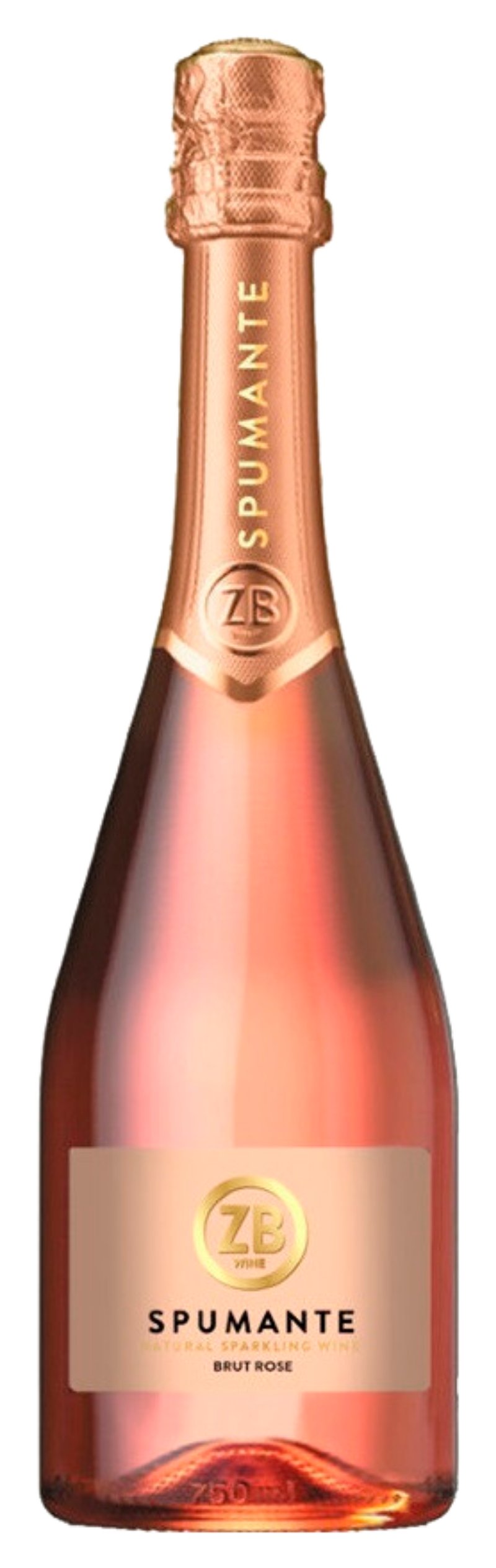 Игристое вино ЗБ Вайн Спуманте розовое брют 12.5% ст/б 0.75л