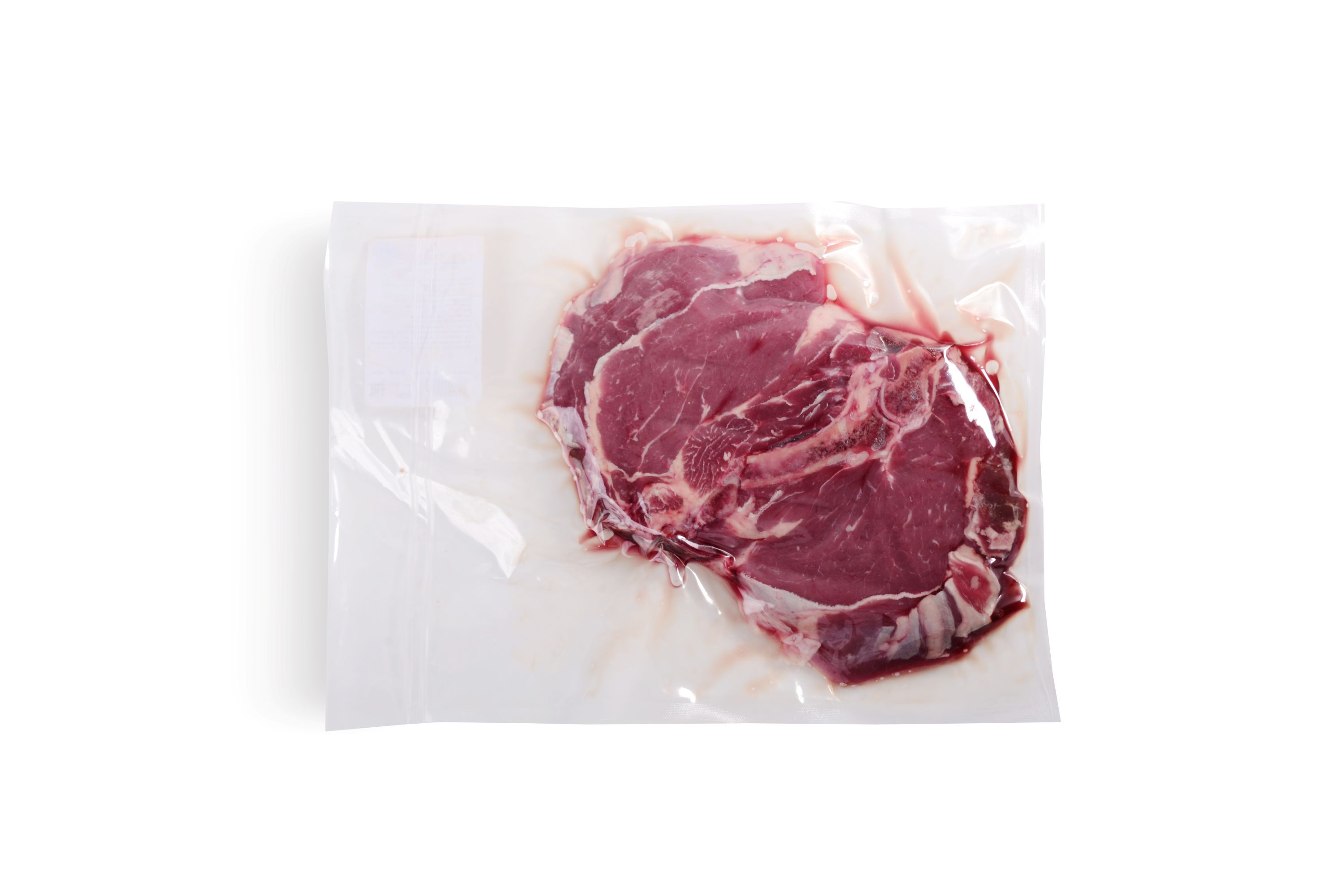 Говядина антрекот на кости охл 1кг