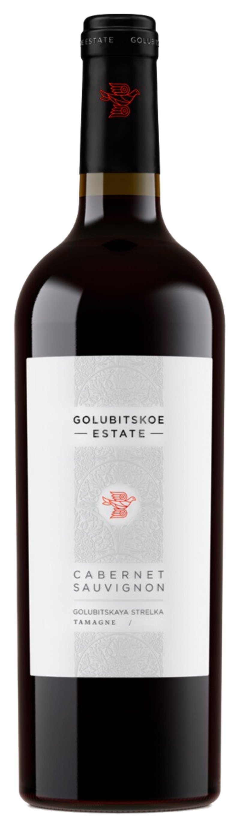 Вино ПОМЕСТЬЕ ГОЛУБИЦКОЕ Каберне Совиньон красное сух 13.5% ст/б 0.75л