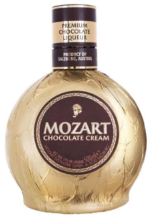 Ликер МОЦАРТ Крем шоколад 17% ст/б 0.5л