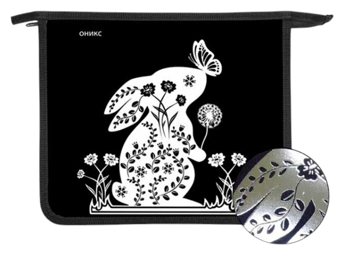 Папка для тетрадей ШВЕЙНАЯ ФАБРИКА Зайка с бабочкой А5 арт.ПТ 7-12-72036