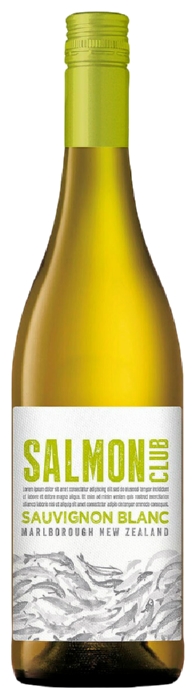 Вино ЭРМАНС Салмон Клаб Совиньон Блан белое п/сух 13% ст/б 0.75л